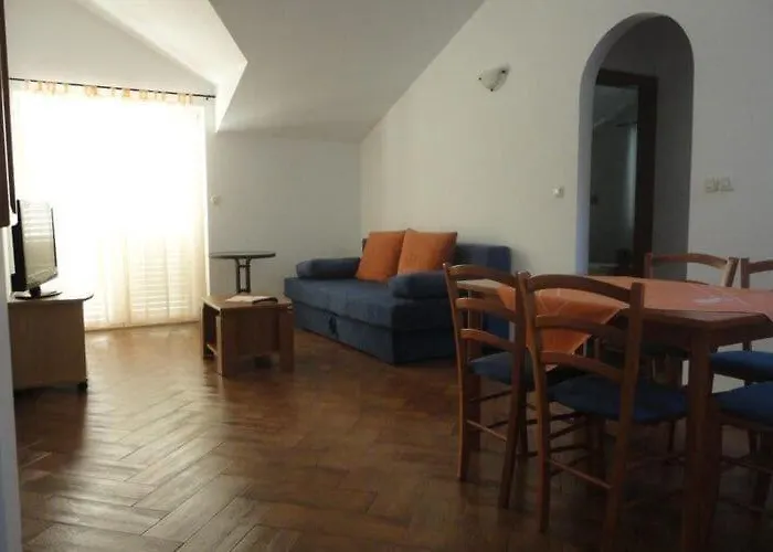 Marija Slano- Two-bedroom With Balcony And Sea View - 2 B 아파트 슬라노